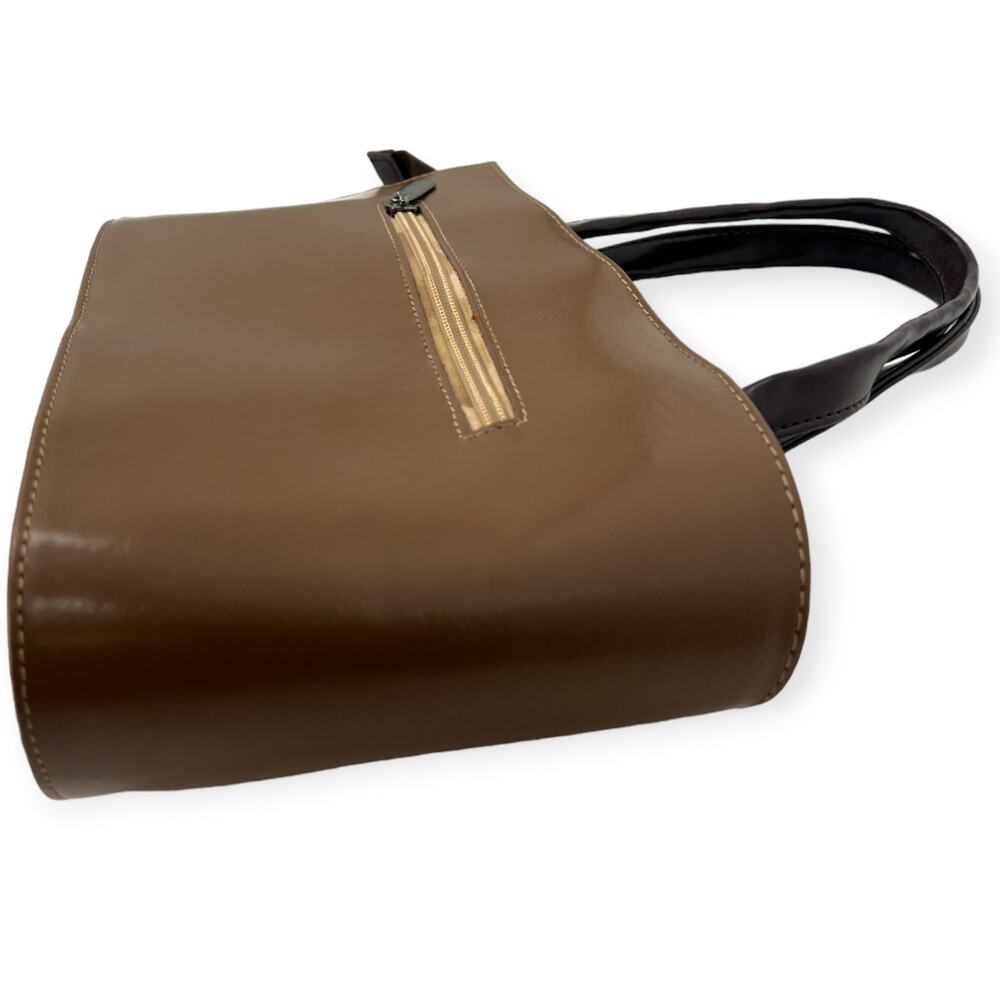 Vintage ITALIAN Designer Daniella Moda HANDBAG Asymmetrical Crossbody Bag Purse - Picture 8 of 8